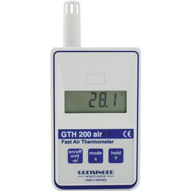 Greisinger GTH 200 AIR Temperaturmätare -25 - +70 °C