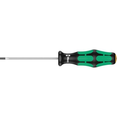 Verkstad Spårskruvmejsel Wera 335 Klingbredd: 2.5 mm