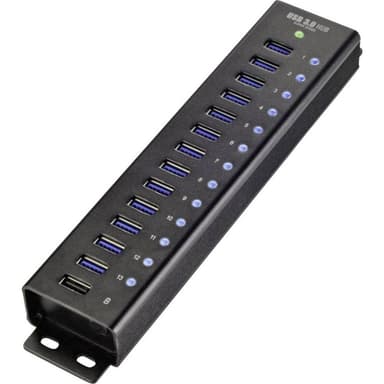 Renkforce 13 Port USB-Hub 3.0 Aluminiumhölje,