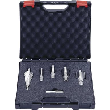 Exact 05979 Gängsnittborr-set 6 delar metrisk fin