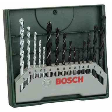 Universalborr sortiment 15 delar Bosch Accessories