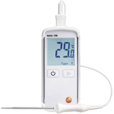 testo 108 Temperaturmätare -50 - +300 °C Sensortyp T, K