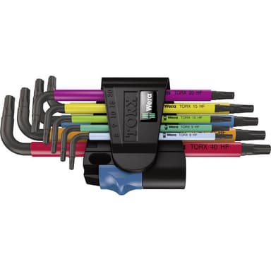 Inner-TORX Vinkelskruvmejselset 9 delar Wera