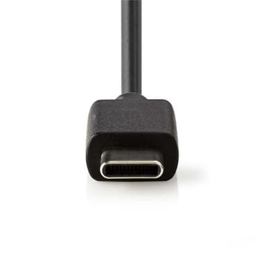 Billaddare | 3.0 A | Fast kabel | USB-CT | Svart