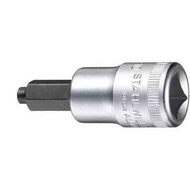 Stahlwille 54 IC 8 Innen-Sechskant-Bit 8 Mm – Für 1/2" Antrieb, Mit Führungsstift | Verchromt, Chromlegiert