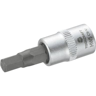 TOOLCRAFT 816070 Inner-sexkantig Hylsnyckel-bitsinsats