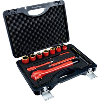 Bahco Hylsnyckelinsats-set 11 delar 7811DMV