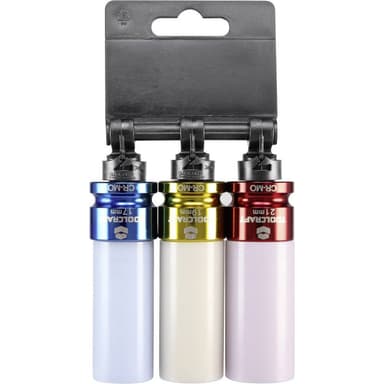 TOOLCRAFT 1544321 Hylsnyckel-ändinsats-set 1/2 3 delar