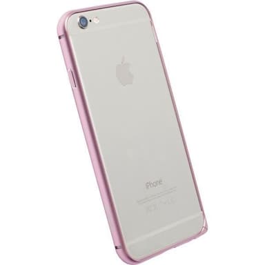 Krusell Sala AluBumper, bumper för iPhone 6 i aluminium, rosa (90032)