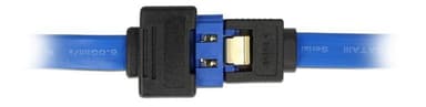 DeLOCK SATA förlängningskabel, ho - ha, SATA 6Gb/s, 0,2m, blå