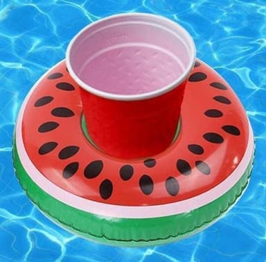 Uppblåsbar Mugghållare - Melon