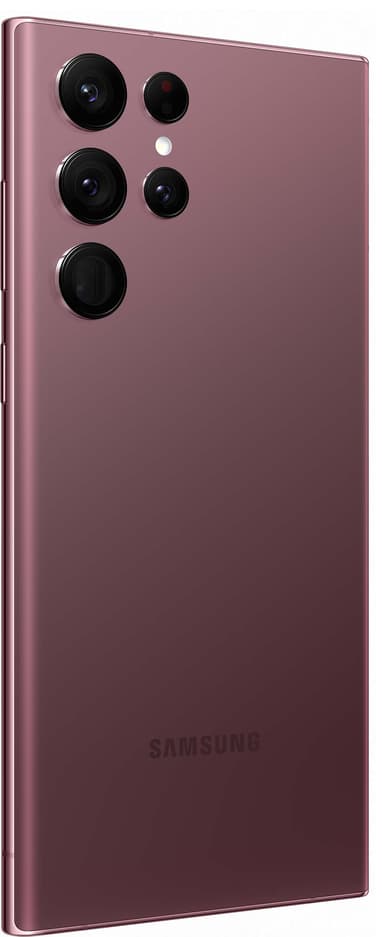 Samsung Galaxy S22 Ultra 5G smartphone, 12/256GB (Burgundy)