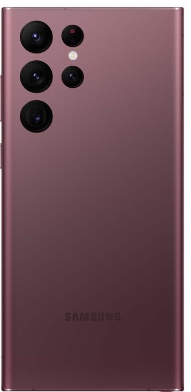 Samsung Galaxy S22 Ultra 5G smartphone, 12/256GB (Burgundy)