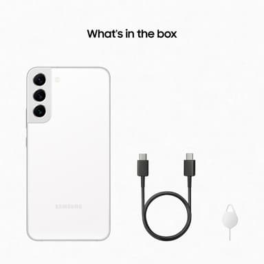 Samsung Galaxy S22+ 5G smartphone, 8/128GB (Phantom White)