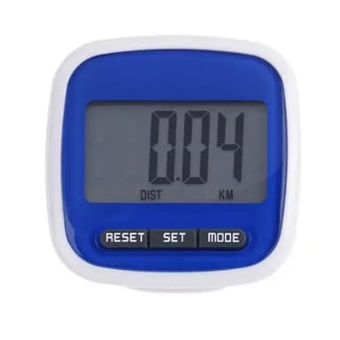 Multifunktionell pedometer/stegräknare Blå