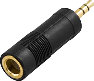 Multimedia adapter 6.3mm fe - 3.5mm stereo ma