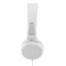 STREETZ headset for smartphone, microphone, 1-button, 1,5m, white