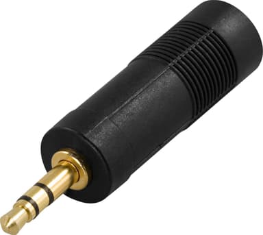 Multimedia adapter 6.3mm fe - 3.5mm stereo ma