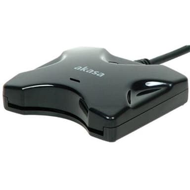Akasa extern SmartCard-läsare, svart