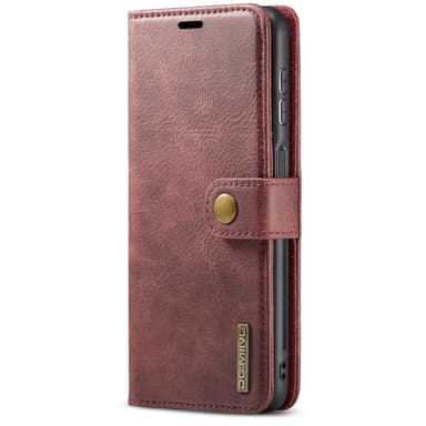 DG MING Samsung A13 4G 2-i-1 Magnet Plånboksfodral - Röd