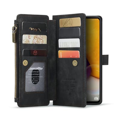 CaseMe Samsung A13 4G CaseMe Big Wallet Plånboksfodral - Svart