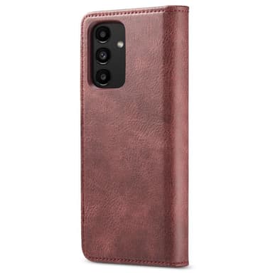 DG MING Samsung A13 4G 2-i-1 Magnet Plånboksfodral - Röd