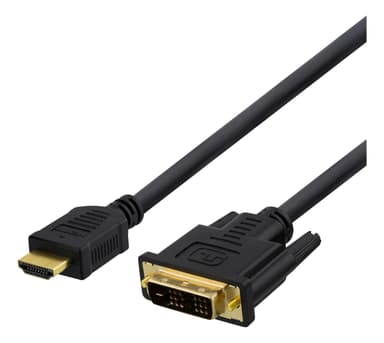 HDMI to DVI cable, 3m, Full HD, black