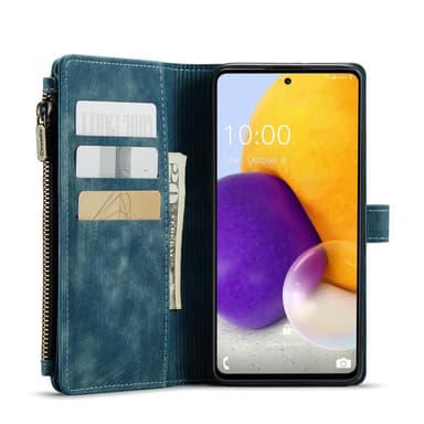 CaseMe Samsung A13 4G CaseMe Big Wallet Plånboksfodral - Blå