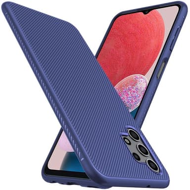 SKALO Samsung A13 4G Twill TPU skal - Blå