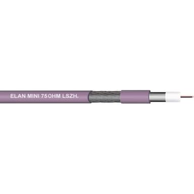 ELAN 70I132 Koaxialkabel Ytterdiameter: 2.80 mm 75 Ω