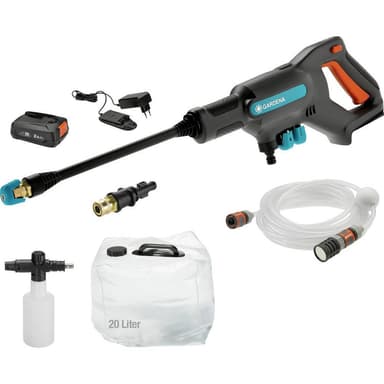GARDENA AquaClean 24/18V Premium Set Mellantryckstvätt