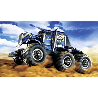Tamiya Konghead 6x6 Borst motor 1:18 RC modellbil