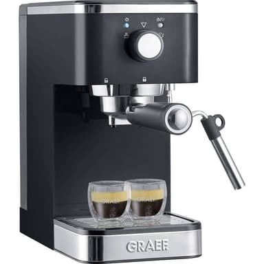 Espressomaskin med filterhållare Graef Salita Svart