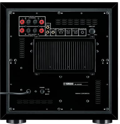 Yamaha NSSW 300 subwoofer (svart)