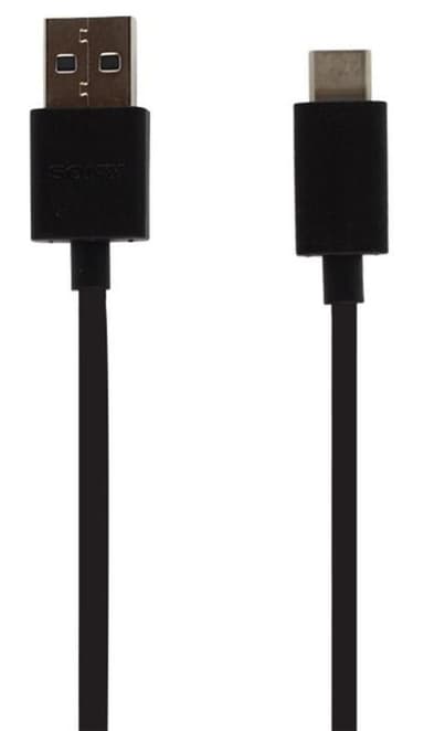 SONY UCB20, USB typ C-kabel, 1m, Bulk, Svart