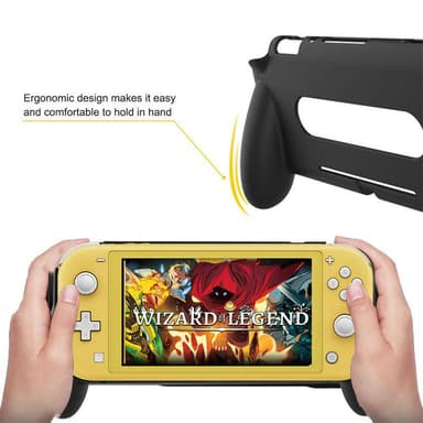 Hand Grip Case kompatibelt för Switch Lite Grey