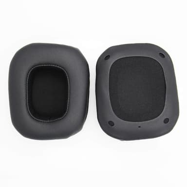 INF Öronkuddar som är kompatibla med Razer Tiamat 2.2 Konstläder Svart