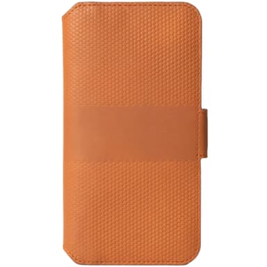 Krusell Leather Phone Wallet Galaxy S22+ Cognac