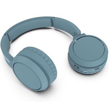 On-ear Bluetooth Hörlurar Blå