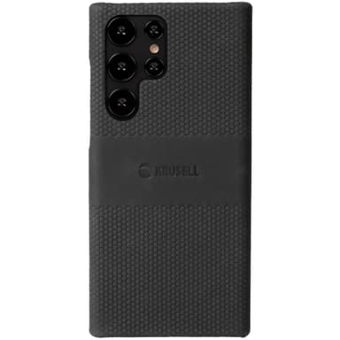 Krusell Leather Cover Galaxy S22 Ultra Svart
