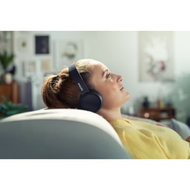 On-ear Bluetooth Hörlurar Svart