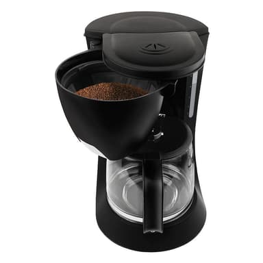 TAURUS Kaffebryggare 12 koppar Svart