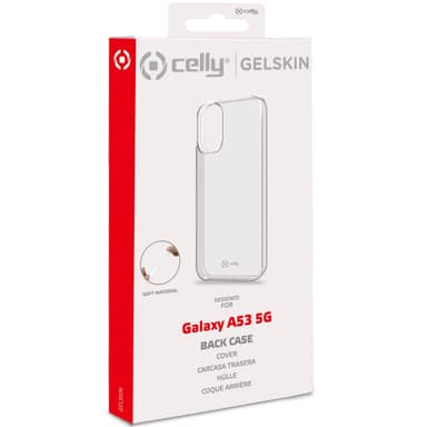 Celly Gelskin TPU Cover Galaxy A53 5G / Enter Trans