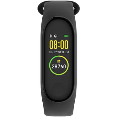 Bluetooth fitnessband with HR/BP/BT sensor