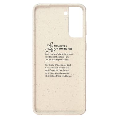 GreyLime Samsung Galaxy S21 miljövänlig fodral Beige