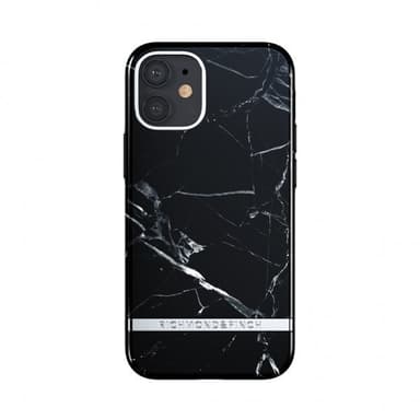 Richmond & Finch iPhone 12 Mini Skal Black Marble