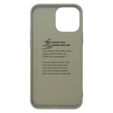 GreyLime iPhone 13 Pro Max miljövänlig fodral Grön