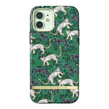 Richmond & Finch iPhone 12/iPhone 12 Pro Skal Green Leopard