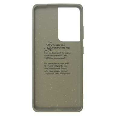 GreyLime Samsung Galaxy S21 Ultra miljövänlig fodral Grön