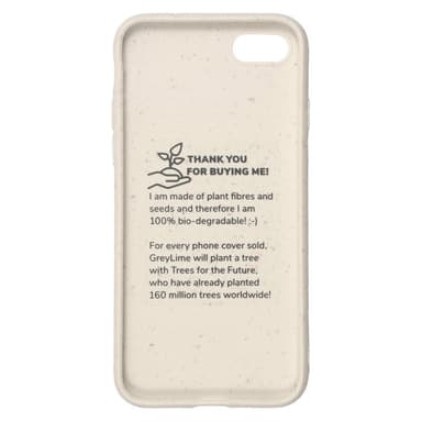 GreyLime iPhone 6/7/8/SE miljövänlig fodral Beige